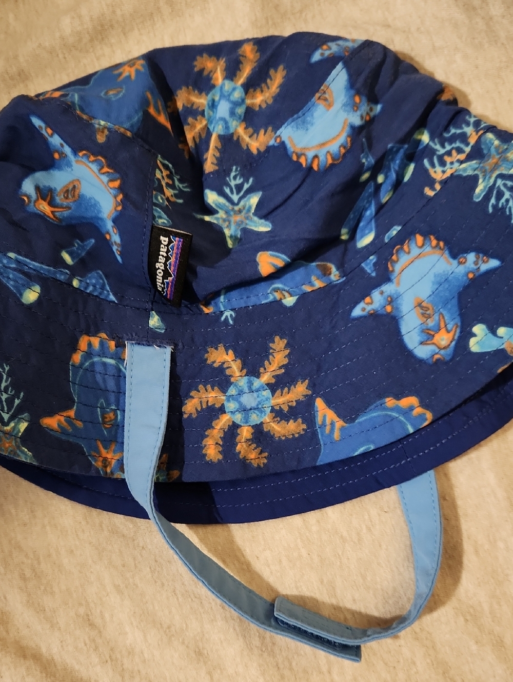 PATAGONIA Kids Baby Sun Bucket Hat 6-12 mth